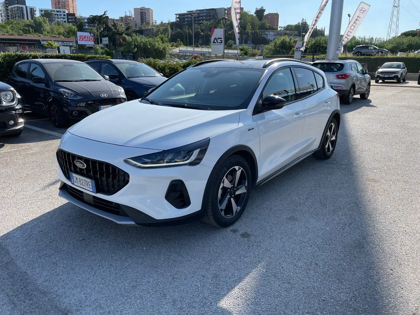 Ford Focus Focus 1.0 EcoBoost Hybrid 125 CV Powershift 5p.Ac Bianco - 1