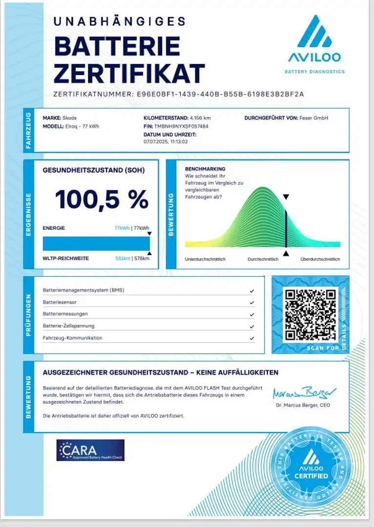 Skoda Elroq Alpha 210kW 82kWh *ADVANCED*HEADUP*KAMERA Schwarz - 2