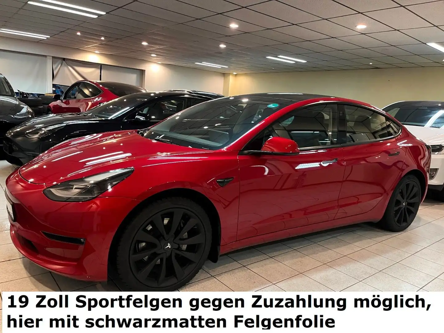 Tesla Model 3 LR  rot+1000km FREE SUPERCHARGE Rot - 2