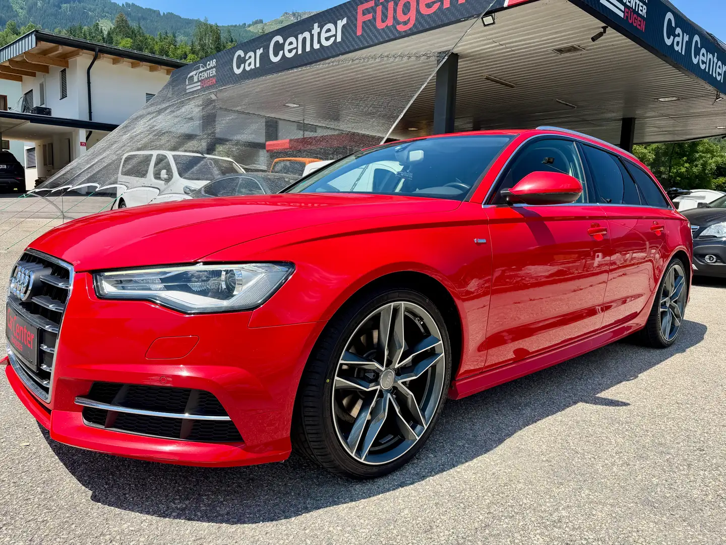 Audi A6 2.0 TDI quattro s-line 20zoll Rot - 2