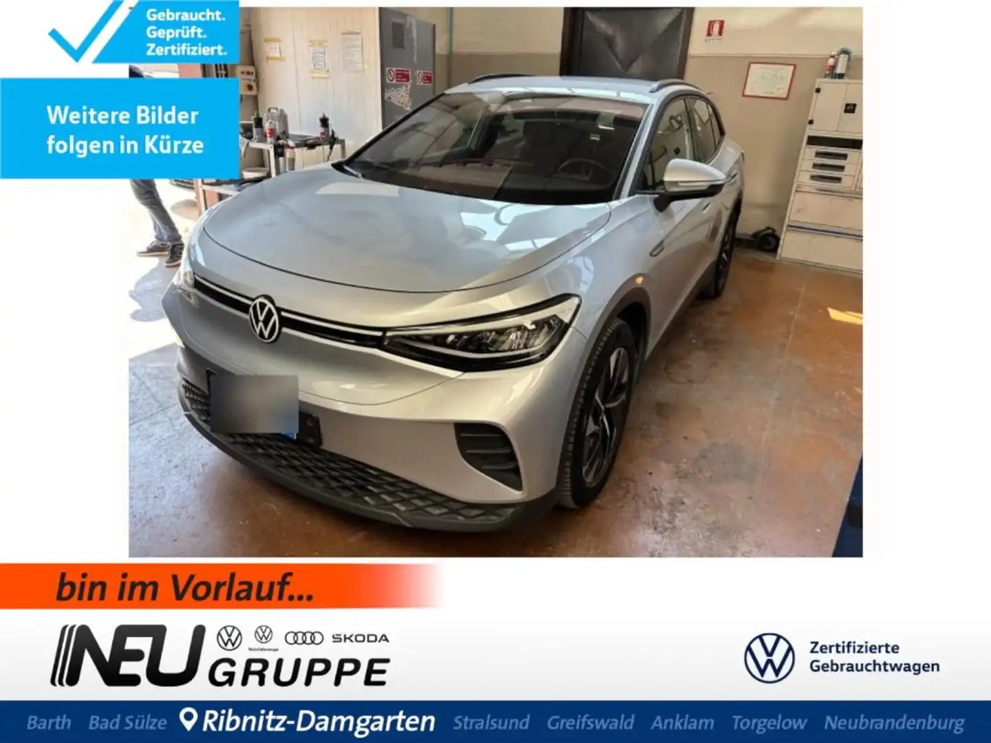 Volkswagen ID.4 Pro Performance Silber - 1