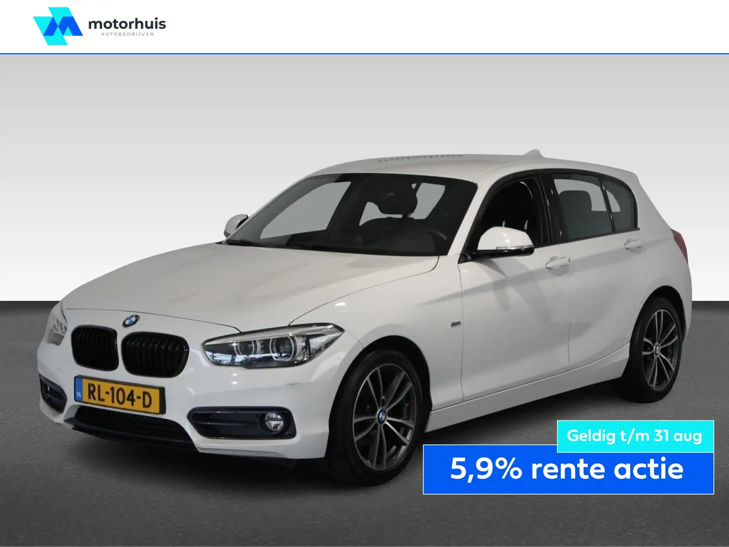 BMW 116 1-Serie (f20) 116i 109pk Edition Sport Line Shadow Blanc - 1