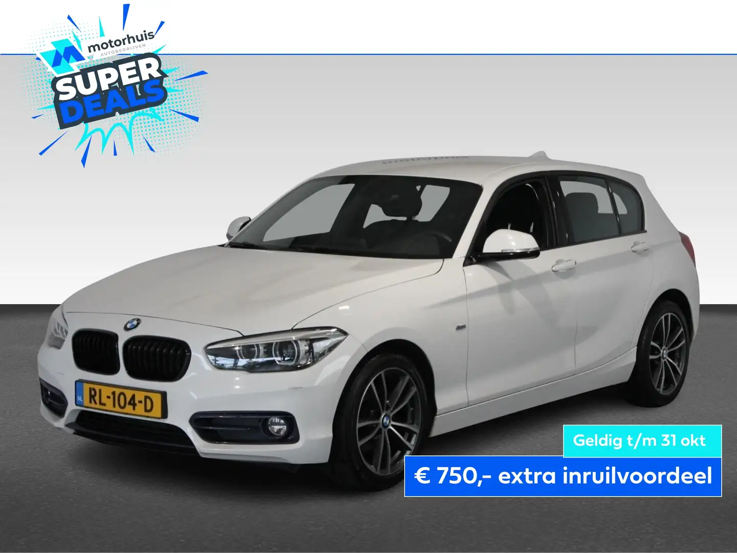 BMW 116 1-Serie (f20) 116i 109pk Edition Sport Line Shadow Blanc - 1