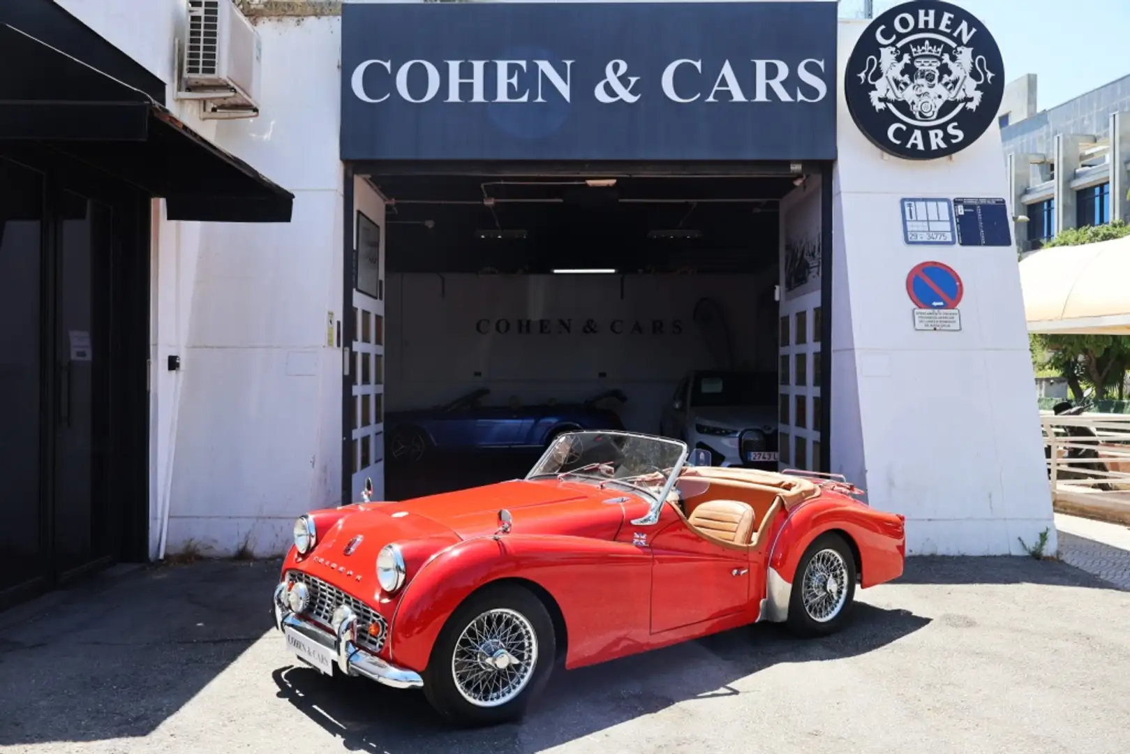Triumph TR 3A Rouge - 1