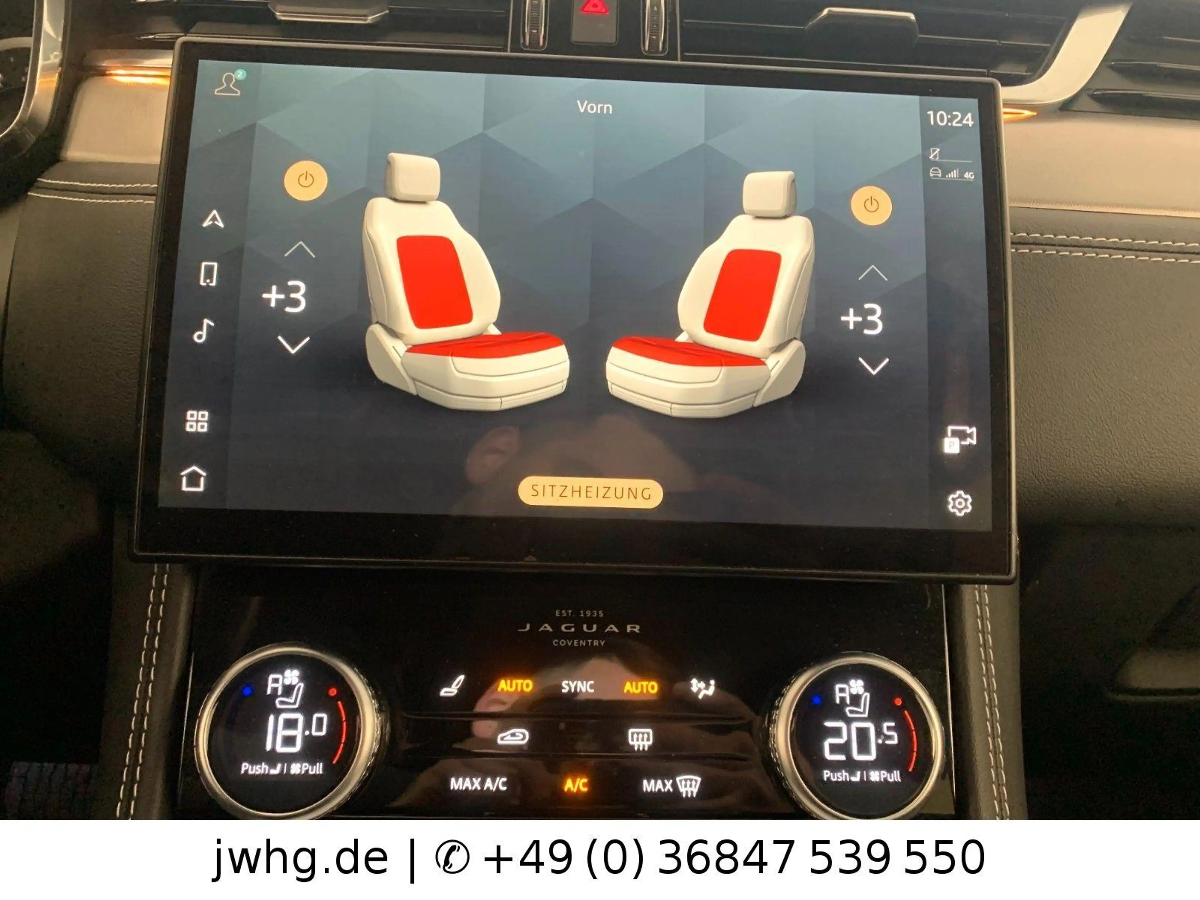 Jaguar F-Pace R-Dynamic AWD|ACC|Black|Keyl.|Kam|Leder — photo 10
