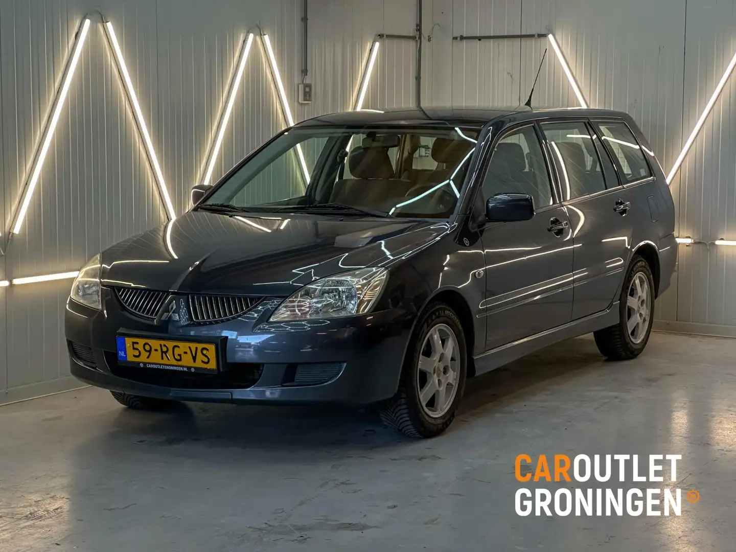 Mitsubishi Lancer Station Wagon 1.6 Comfort| AIRCO|DBRIEM VV Gris - 1