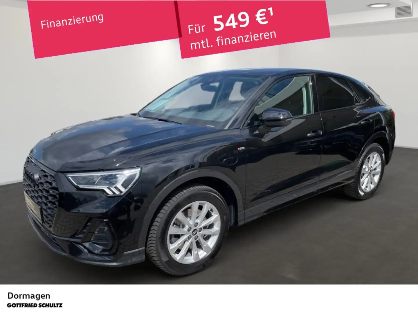 Audi Q3 Sportback S line 45 TFSI e MMI AHK VIRTUAL Negro - 1