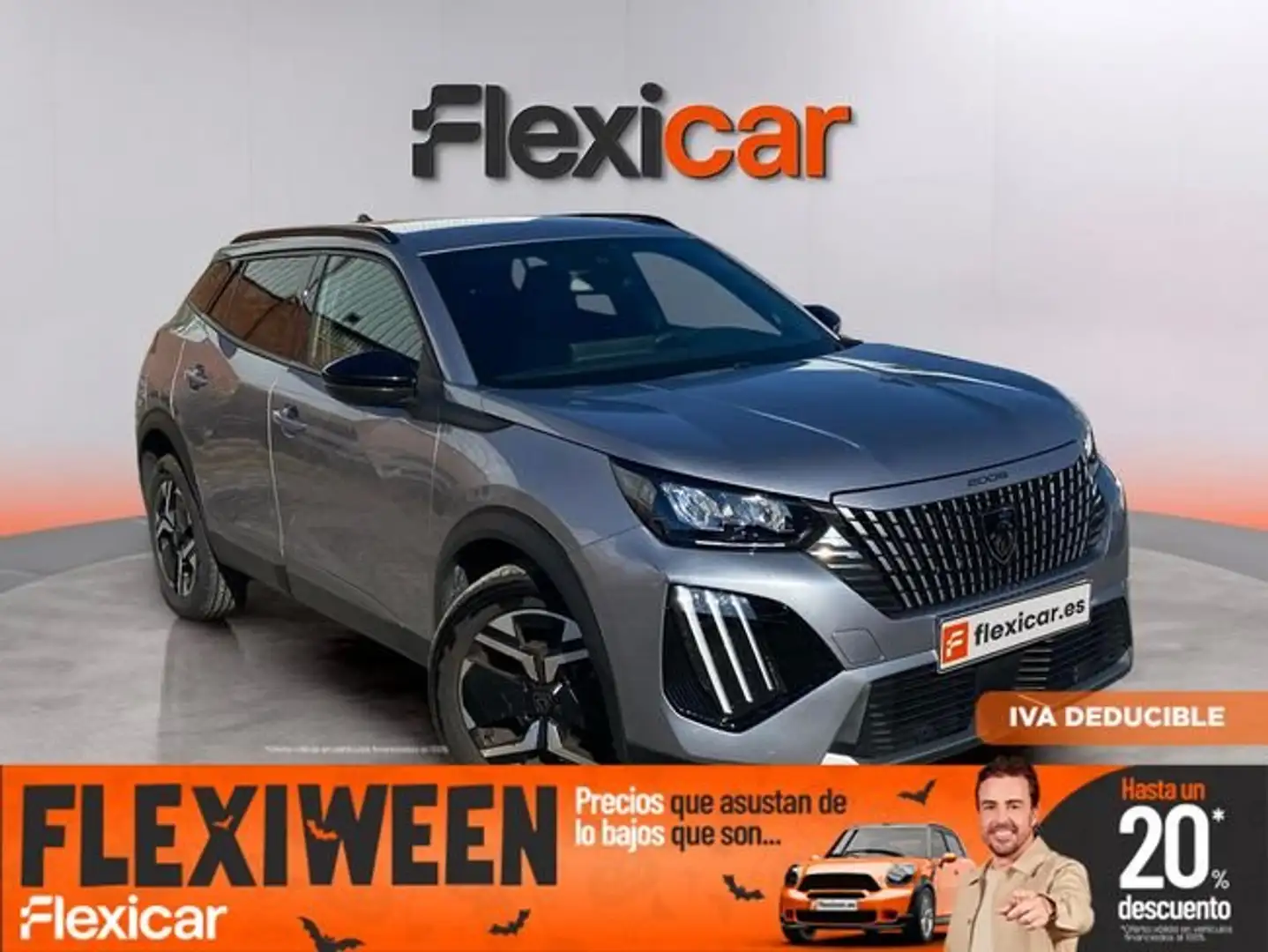 Peugeot 2008 1.2 PureTech S&S Allure 100 Gris - 1