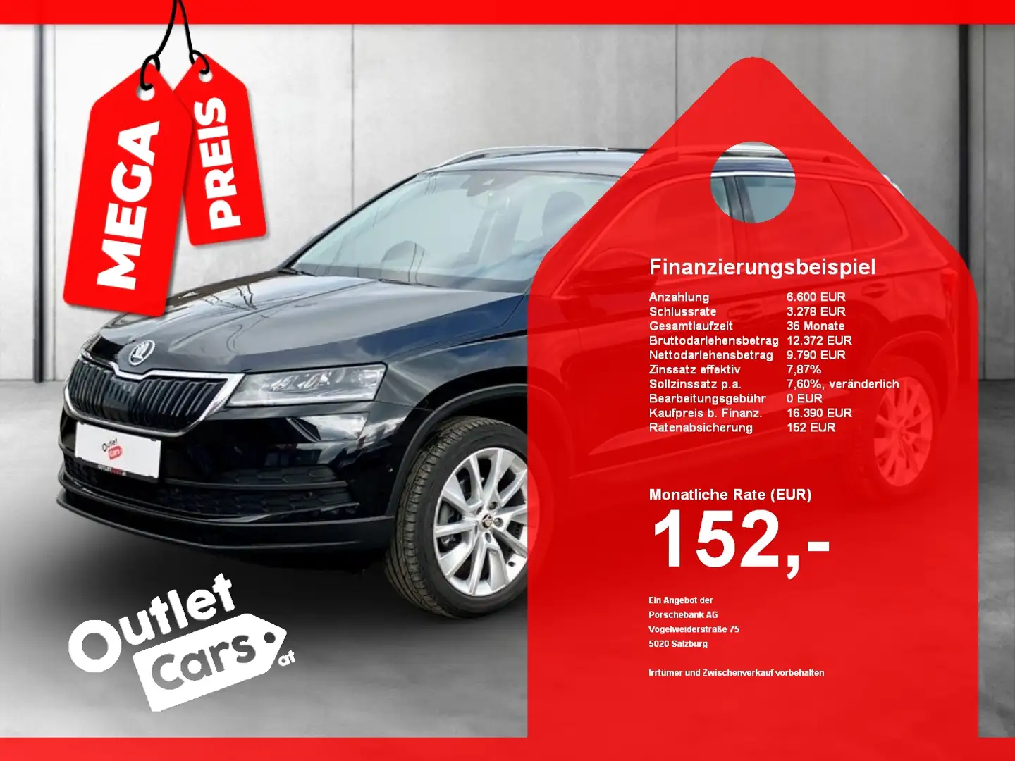 Skoda Karoq 1.0TSI Style Limited DSG ASSIST+CARPLAY+AHK Schwarz - 1