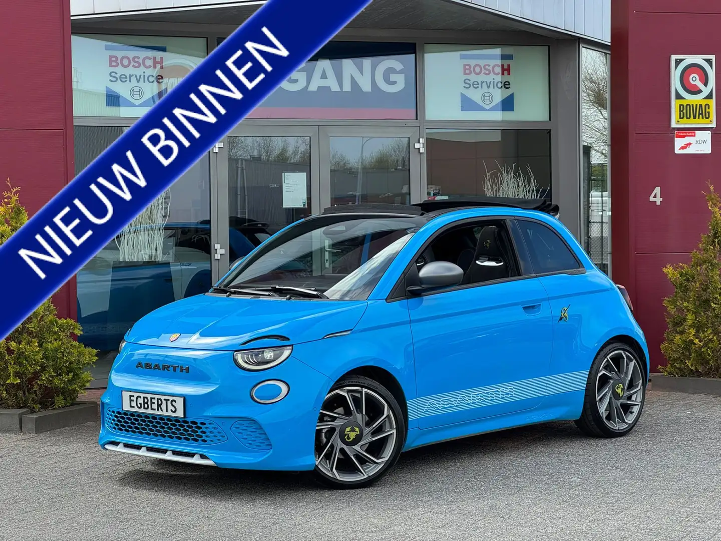 Abarth 500C scorpionissima | 42 kWh | Cabrio Blau - 1