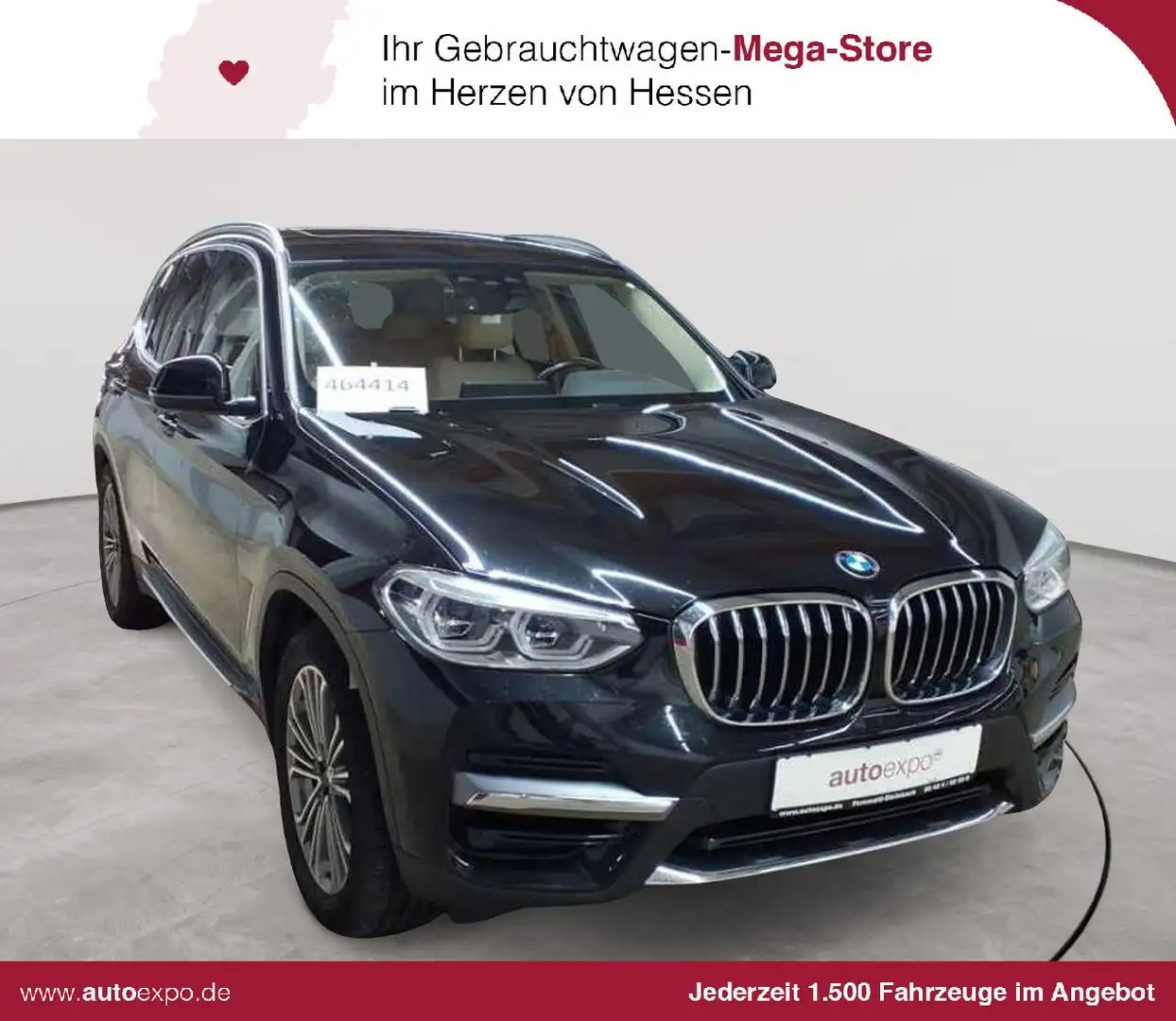 BMW X3 X3 xDrive30e Aut. Luxury Line Navi Leder AHK Noir - 1
