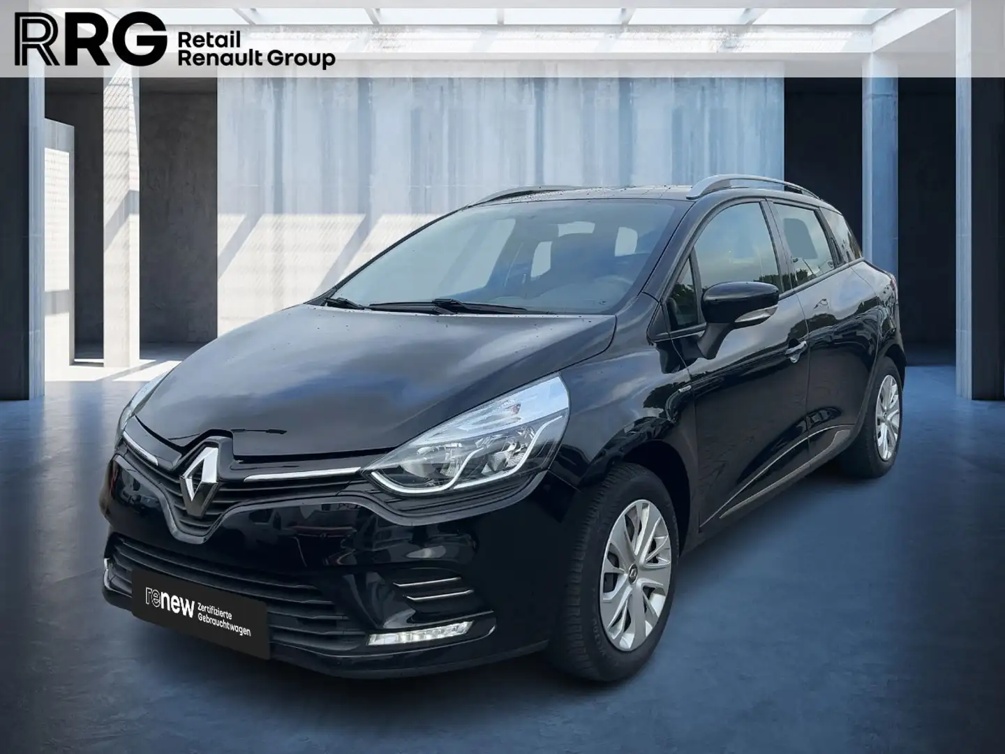 Renault Clio Grandtour LIMITED TCe 90 PDC KLIMA ABS ESP ZV Schwarz - 1