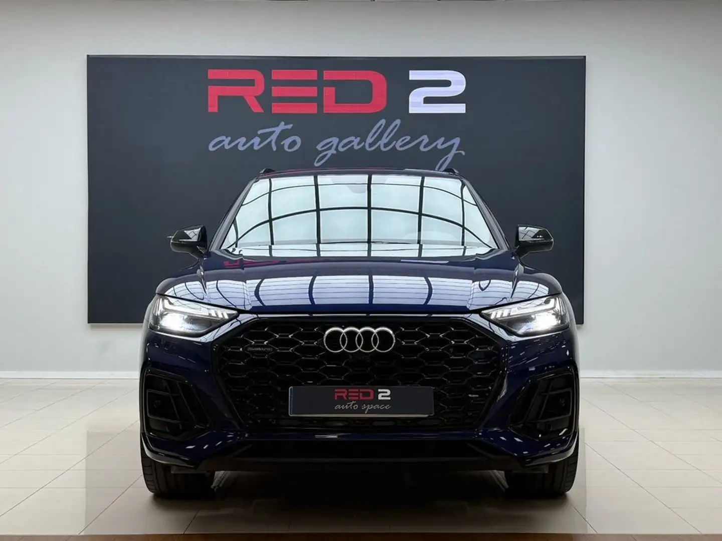 Audi Q5 Black line 40 TDI 150kW quattroultra Azul - 2