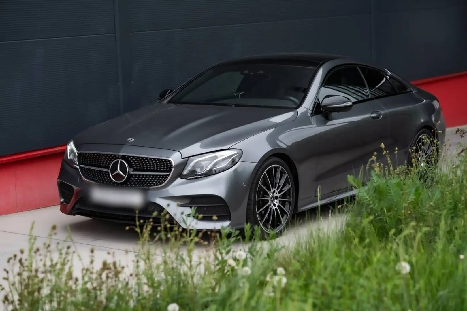 Mercedes-Benz E 350 E 350d Coupe 9G-TRONIC AMG Line Gris - 1