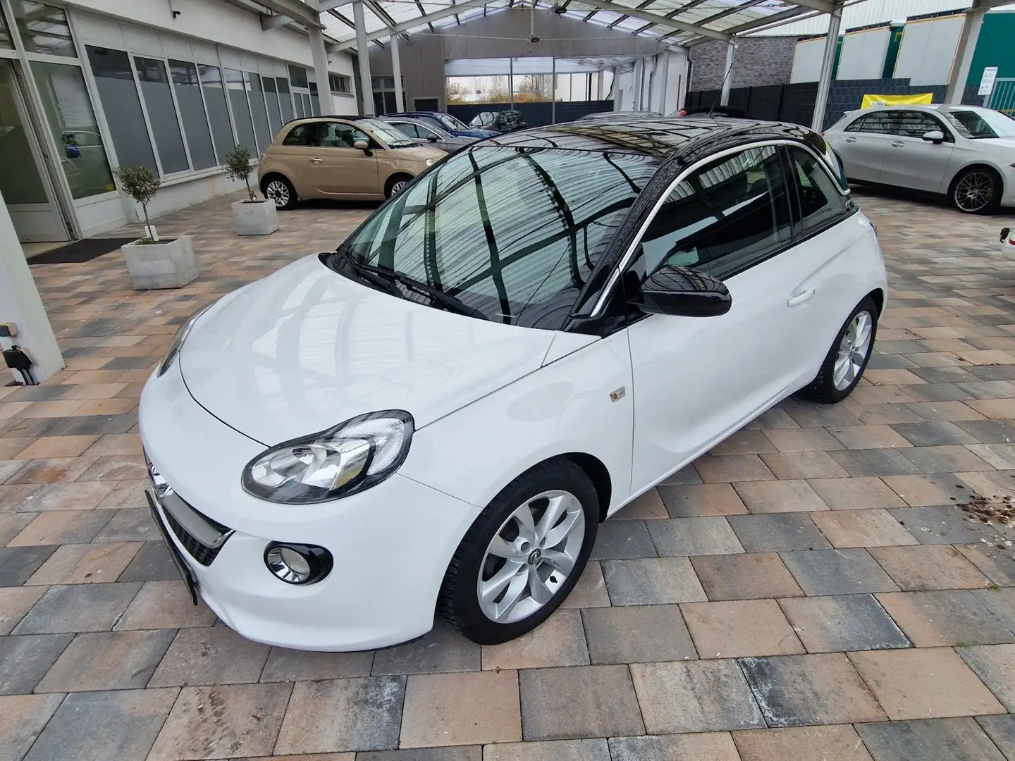 Opel Adam 1,4  Jam+Klima+Tempm.+LM+Scheckheft kompl. Blanc - 1
