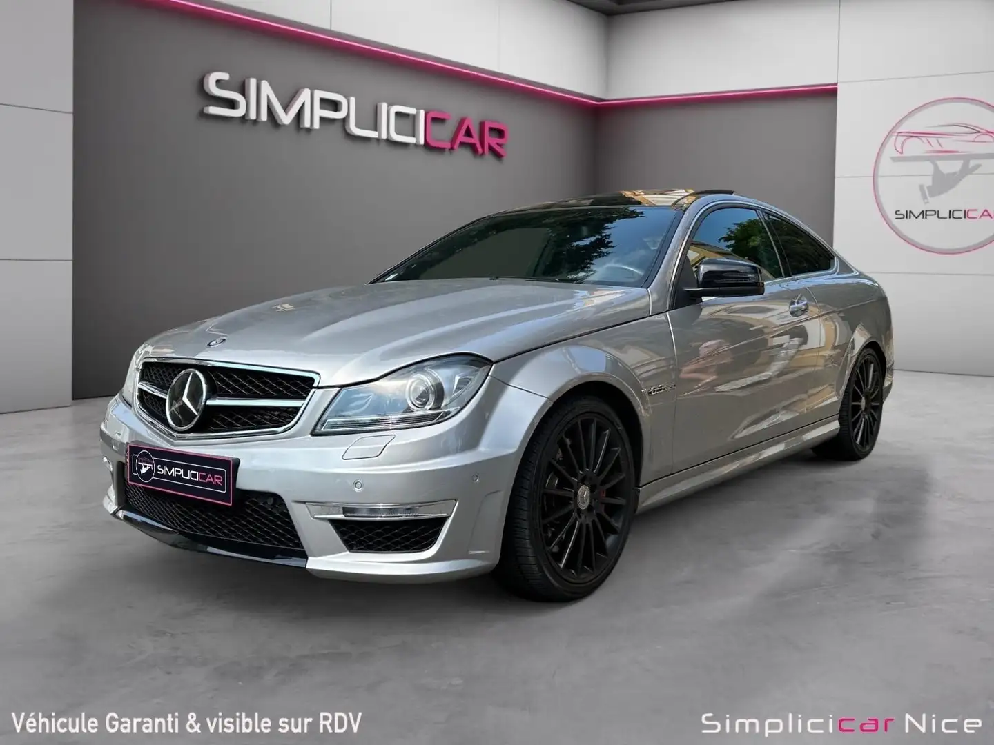 Mercedes-Benz C 63 AMG Classe C Coupé 63 AMG A Gris - 1