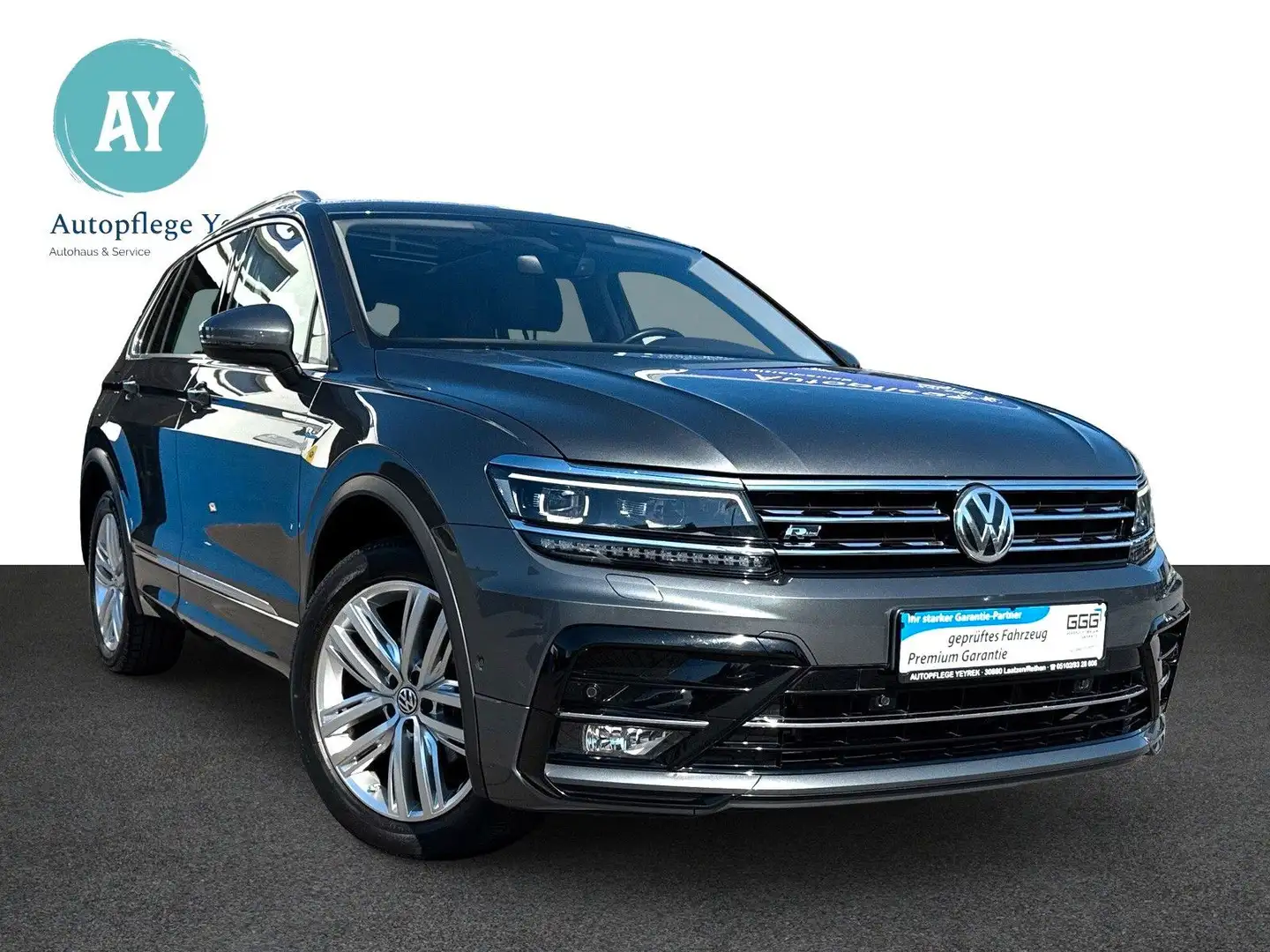 Volkswagen Tiguan R-Line 4 Motion|Pano|Anhänkppl.|Kamera|++ Gris - 1
