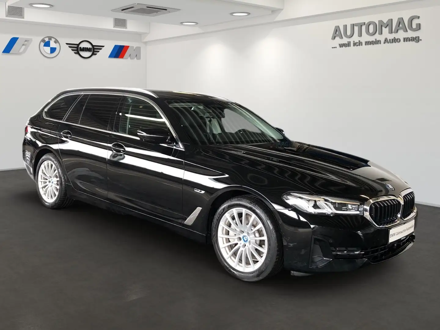 BMW 530 e Touring*AHK*Driv.Assi.Professional*Parkassist.Pl Schwarz - 2