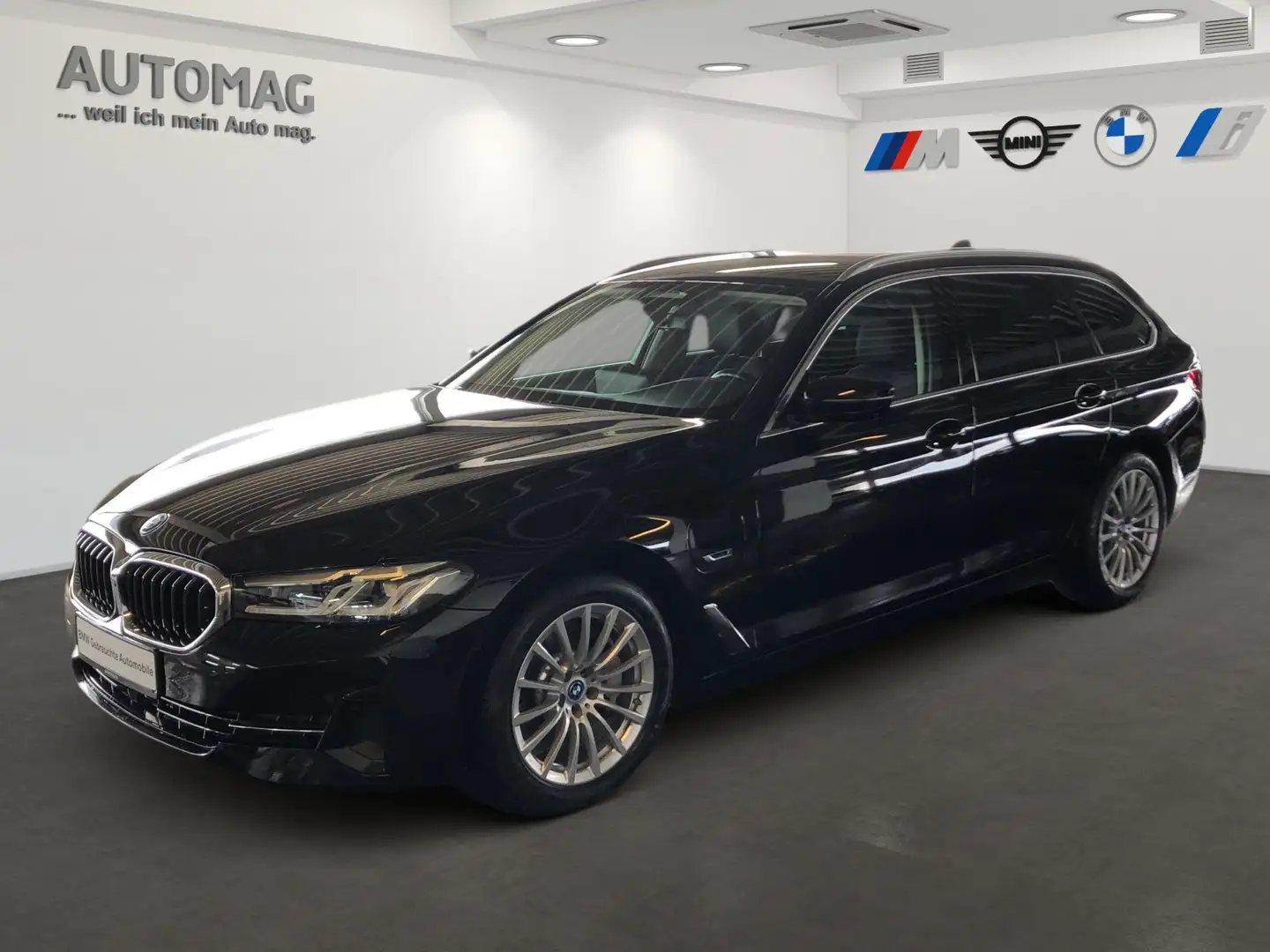BMW 530 e Touring*AHK*Driv.Assi.Professional*Parkassist.Pl Schwarz - 1