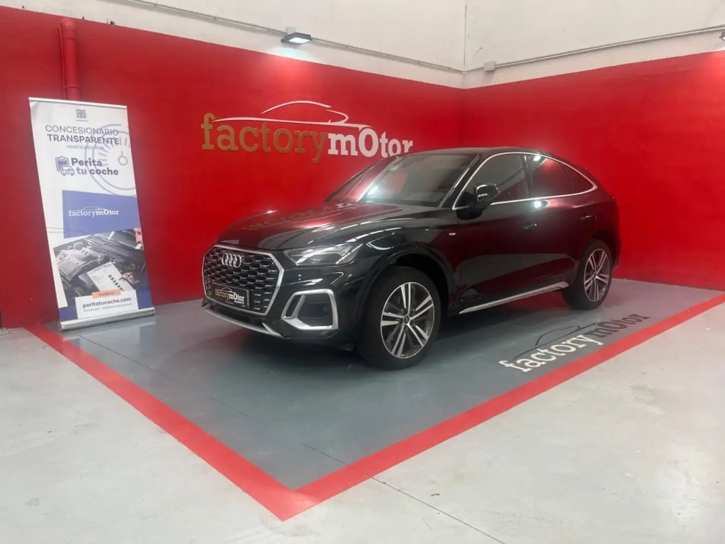 Audi Q5 Sportback 40 TDI quattro-ultra S line S tronic 150 Negro - 1
