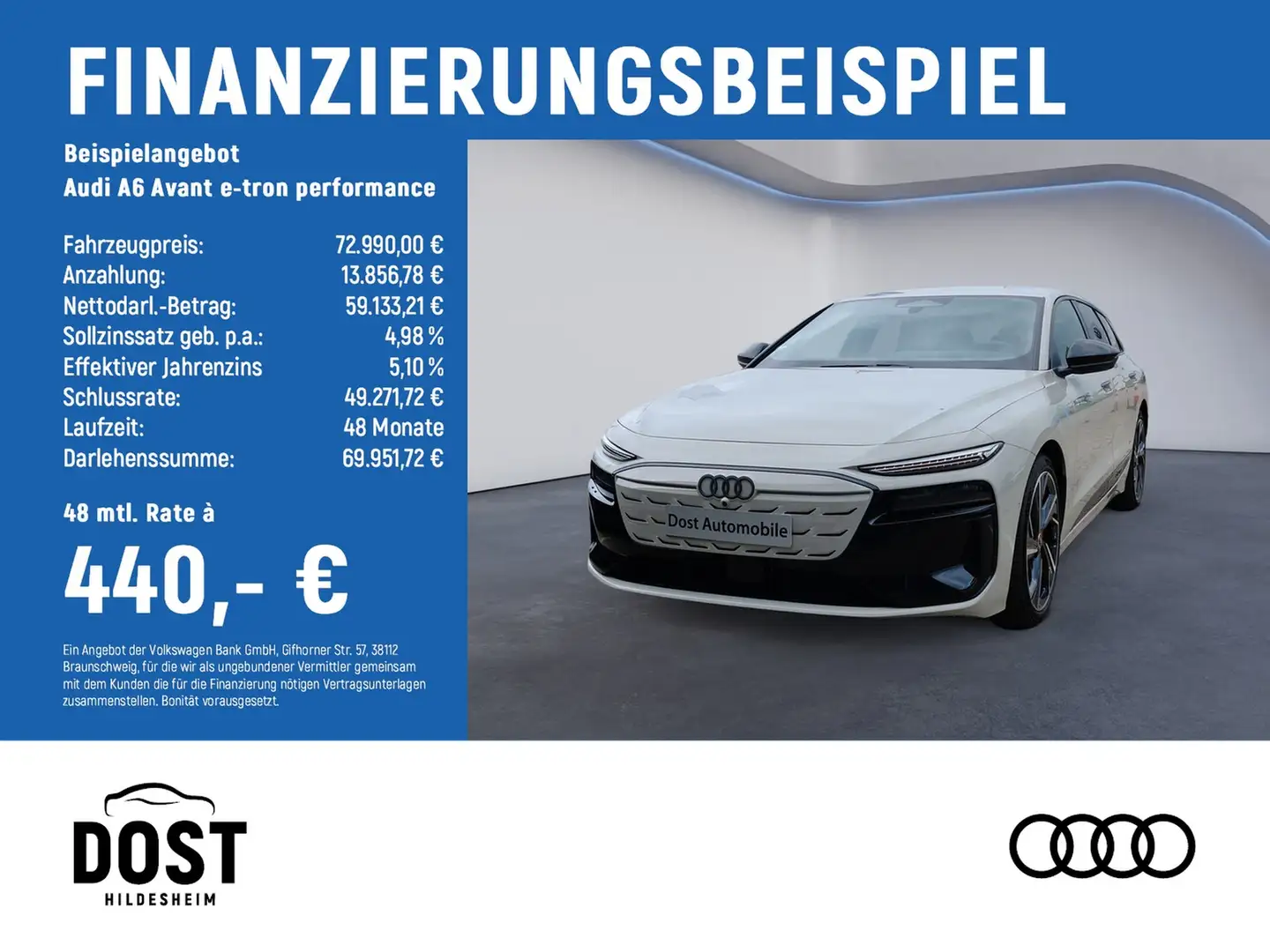 Audi A6 Avant e-tron performance Tech plus+AHK+S line Beige - 2
