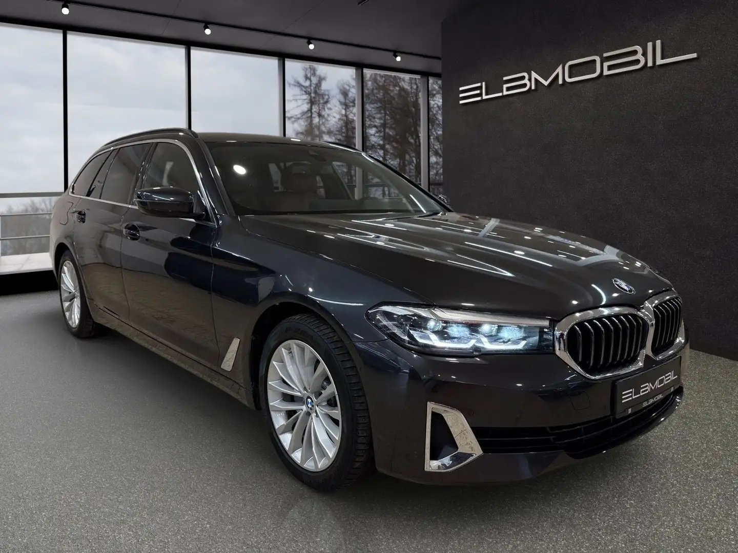 BMW 520 d Touring,Luxury Line,BMW Individual,LED,1H Gris - 1
