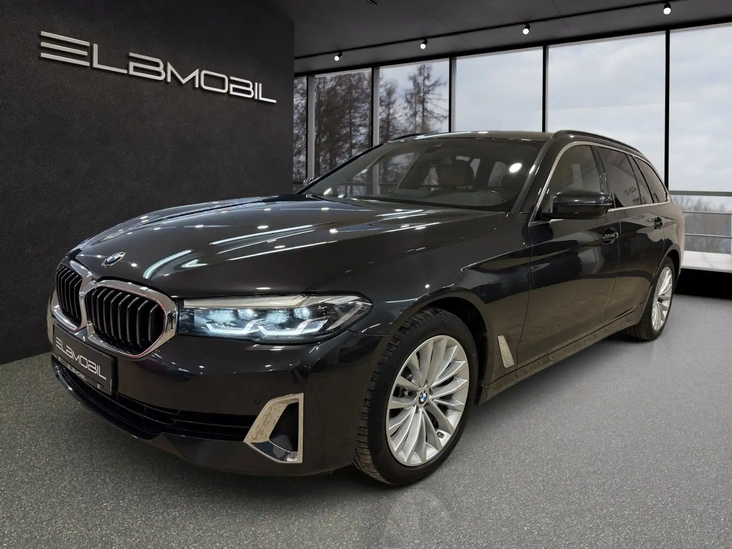 BMW 520 d Touring,Luxury Line,BMW Individual,LED,1H Gris - 2