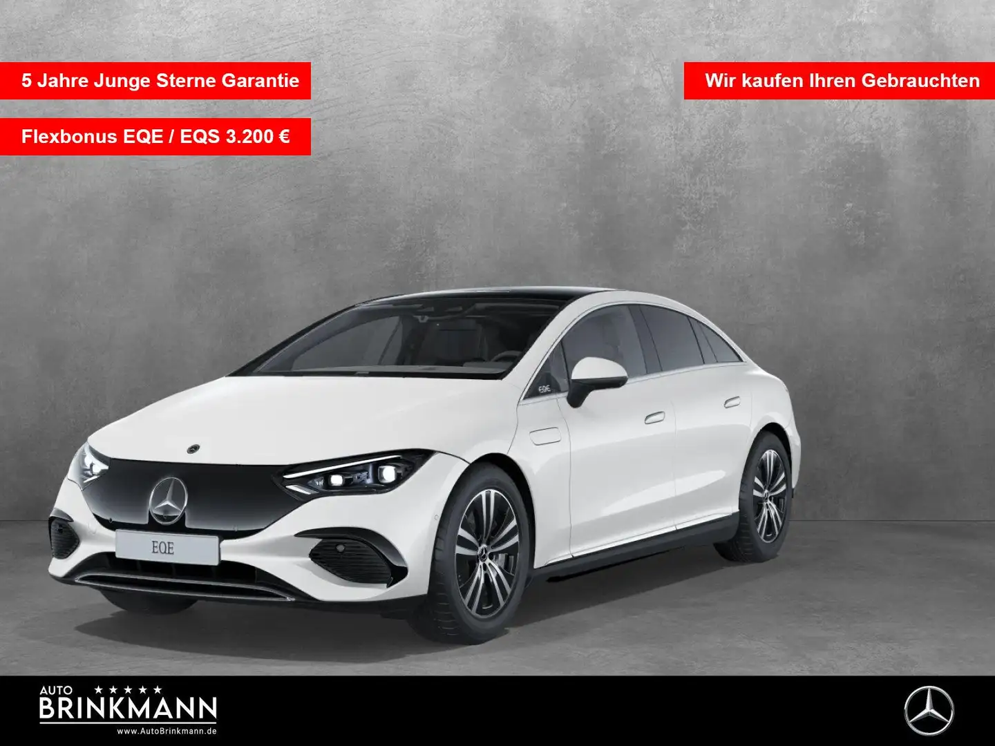 Mercedes-Benz EQE 500 EQE 500 4M PANO/AIRMATIC/FRONTSCHEIBE HEIZBAR Blanco - 1