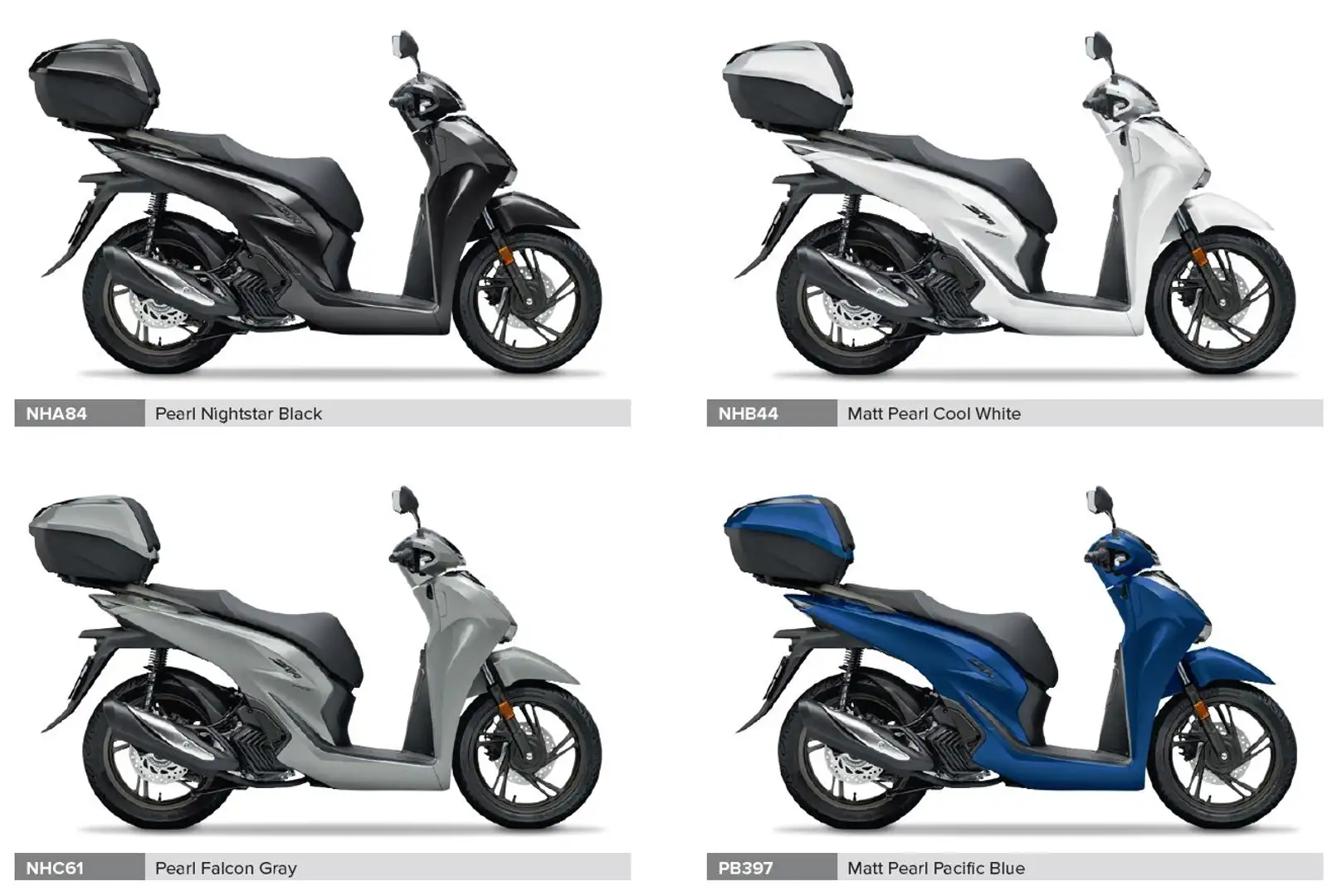 Honda SH 150 Euro 5+ Schwarz - 1