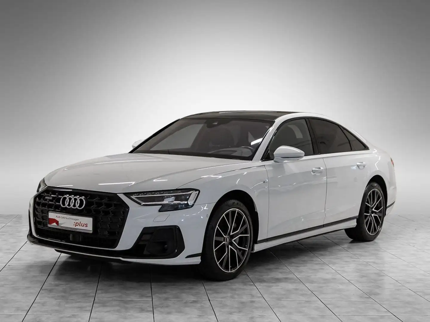 Audi A8 55 TFSI quattro S line HeadUp Pano 360° B&O Weiß - 2