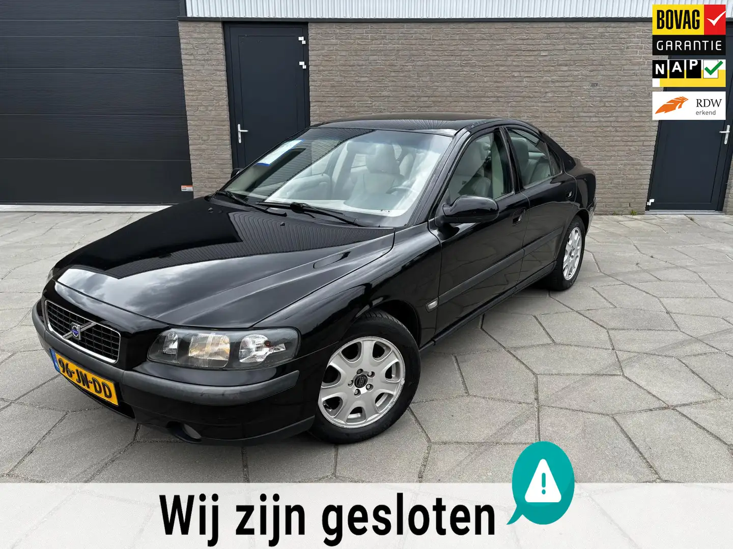 Volvo S60 2.4 Edition|Zwart metallic |Sedan | Negru - 1