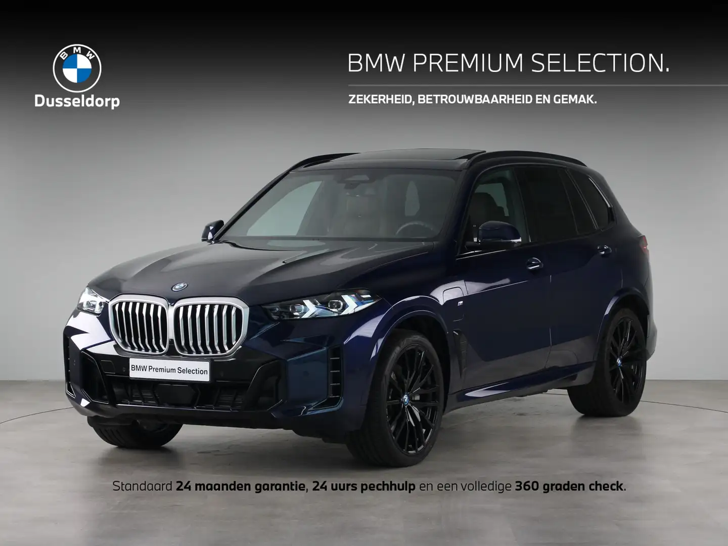 BMW X5 xDrive50e M Sport Bleu - 1