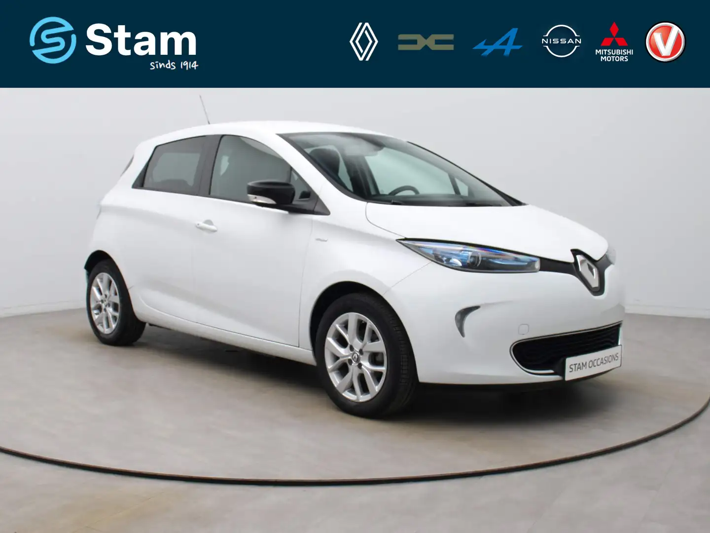 Renault ZOE R110 Limited 41 kWh HUURBATTERIJ Climate | Cruisec Blanc - 1