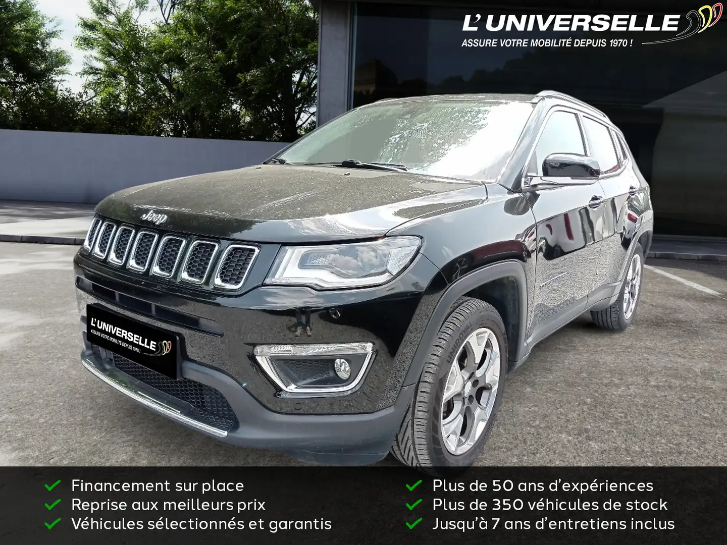 Jeep Compass UNIQUEMENT MARCHAND OU EXPORT EQUIPE LPG Černá - 1