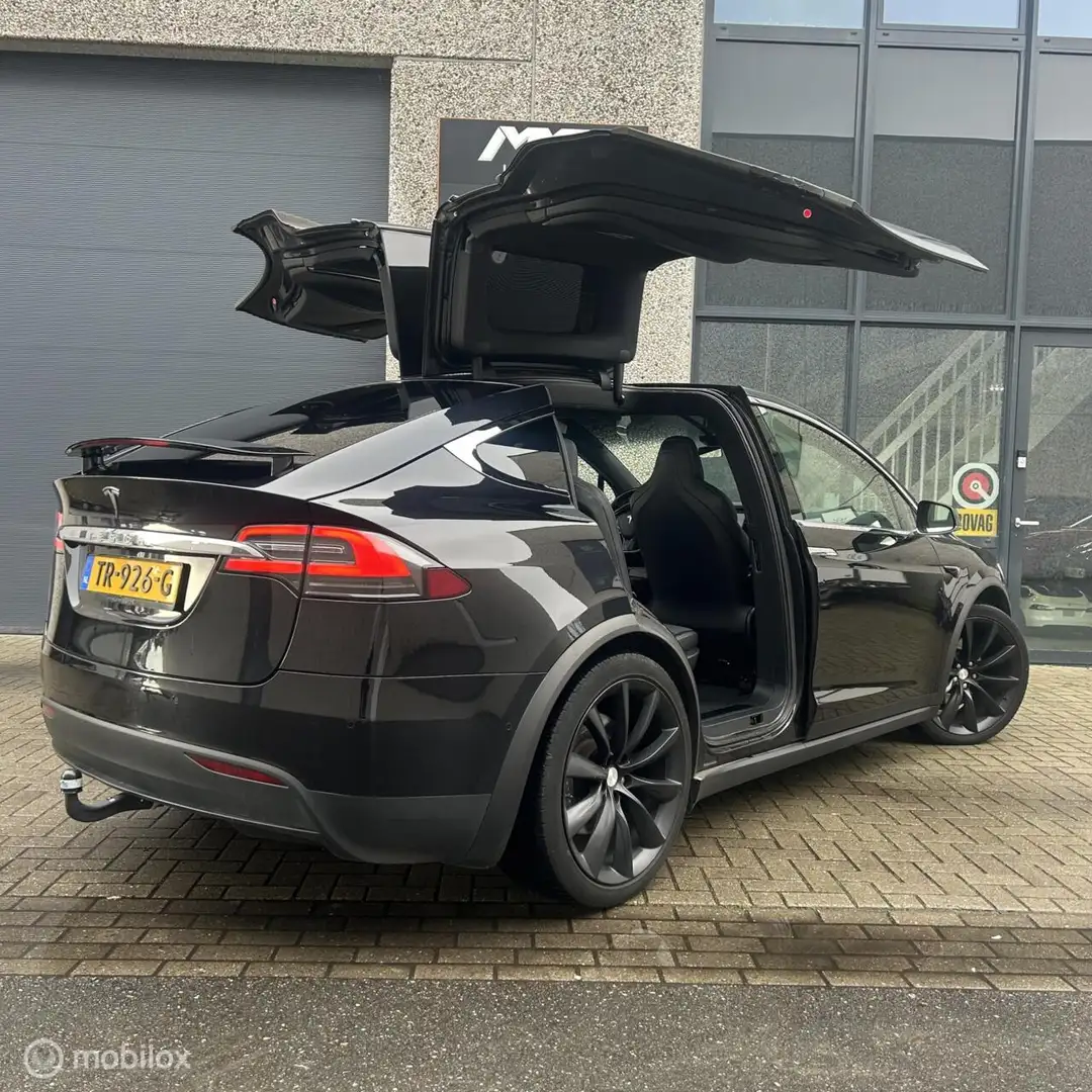 Tesla Model X 75D Grijs Trekhaak 7 Zitplaatsen + EAP Noir - 2