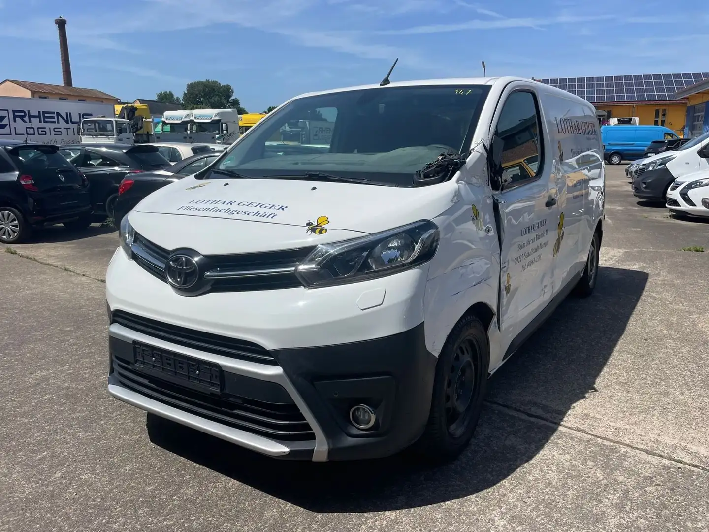 Toyota Proace L1 Kasten Meister/AHK/KLIMA/FAHRBEREIT Weiß - 1