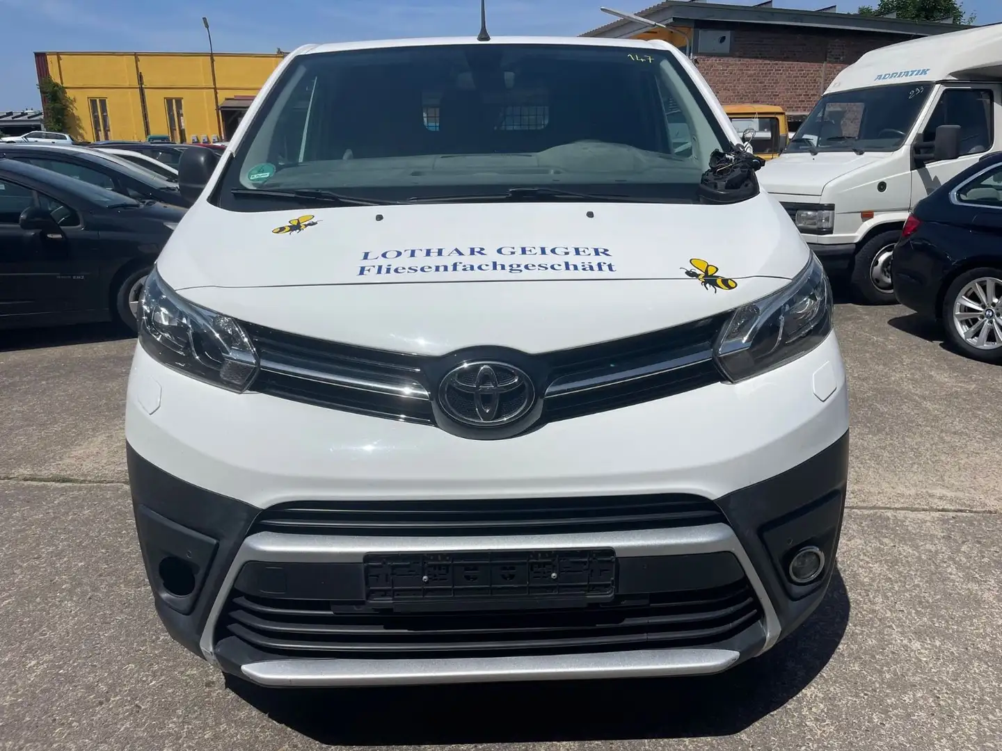 Toyota Proace L1 Kasten Meister/AHK/KLIMA/FAHRBEREIT Weiß - 2