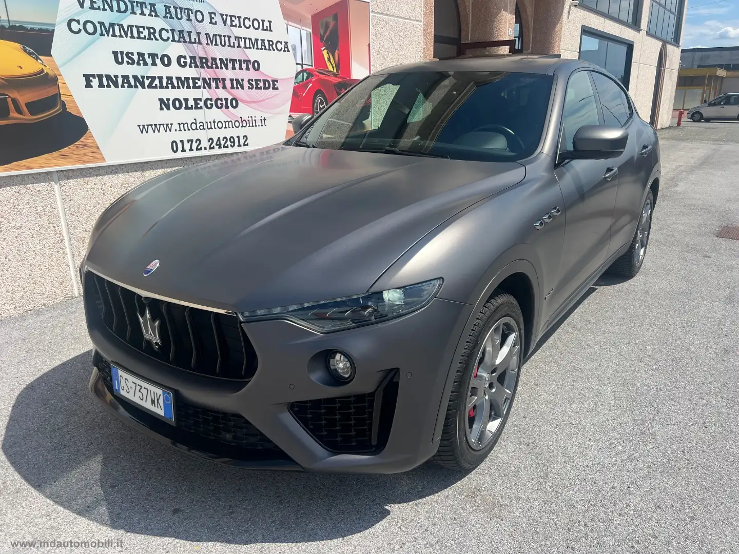 Maserati Levante V6 AWD Gransport 350CV TETTO 20 CAMERA 360 Grau - 1