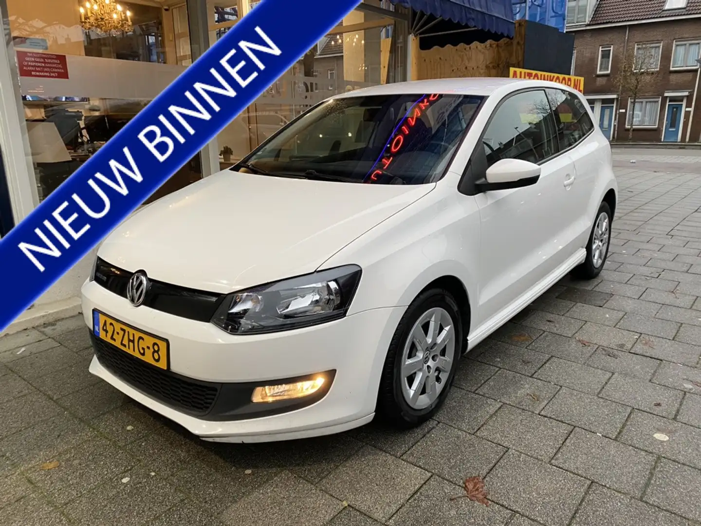 Volkswagen Polo 1.2 TDI BlueMotion Comfort Edition AIRCO/NW APK Wit - 1