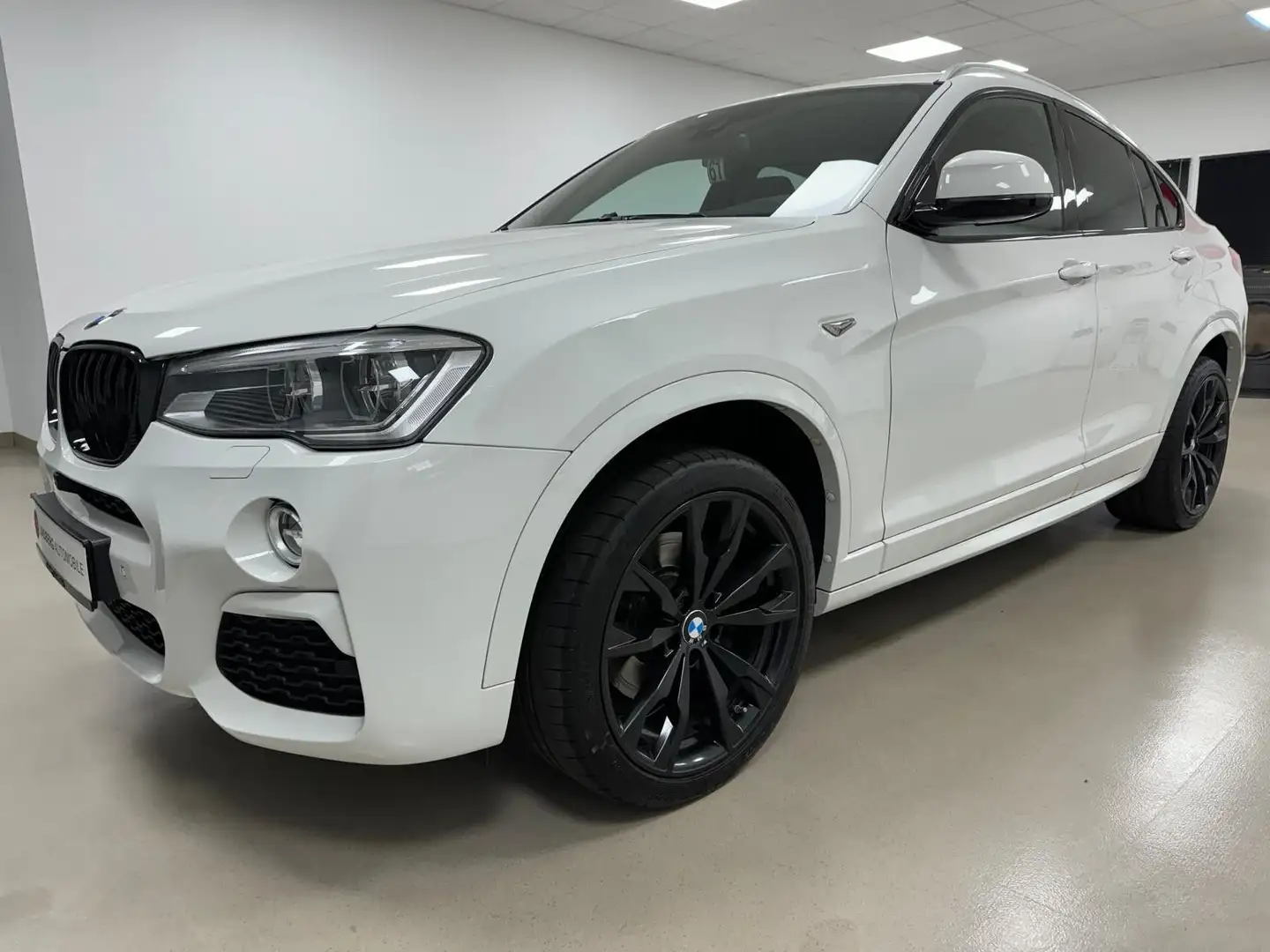 BMW X4 M40 i*RFK*TEMP*NAVI*AC*ASST*HUD*H&K*LMF*MTECH Weiß - 1