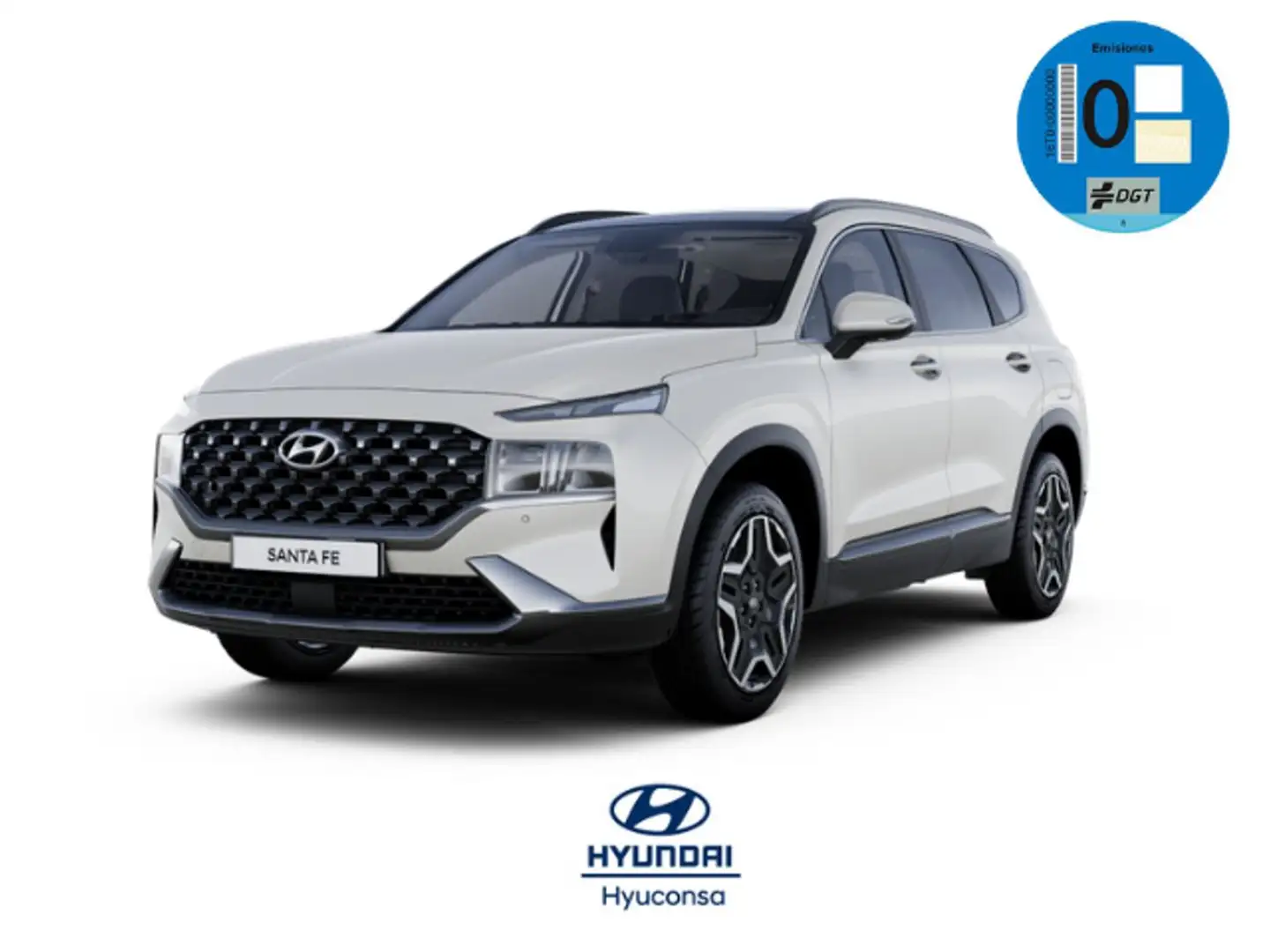 Hyundai SANTA FE 1.6 TGDi PHEV Tecno Auto 4x4 Blanc - 1