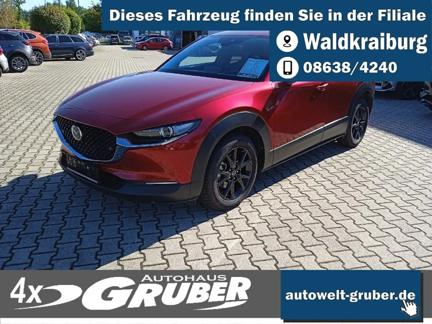 Mazda CX-30 Automatik 4WD Matrix-LED+Leder Rouge - 1