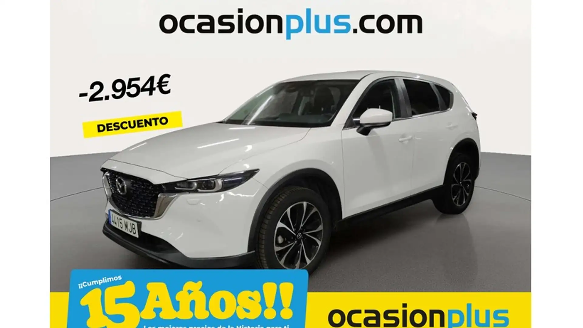 Mazda CX-5 2.0 e-Skyactiv-G MHEV Center-Line Plus 2WD 121kW Blanc - 1