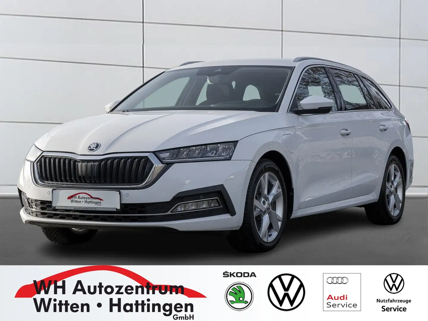 Skoda Octavia Combi 1.4 TSI iV DSG Style NAVI LED KEYLESS GJ-... Weiß - 1
