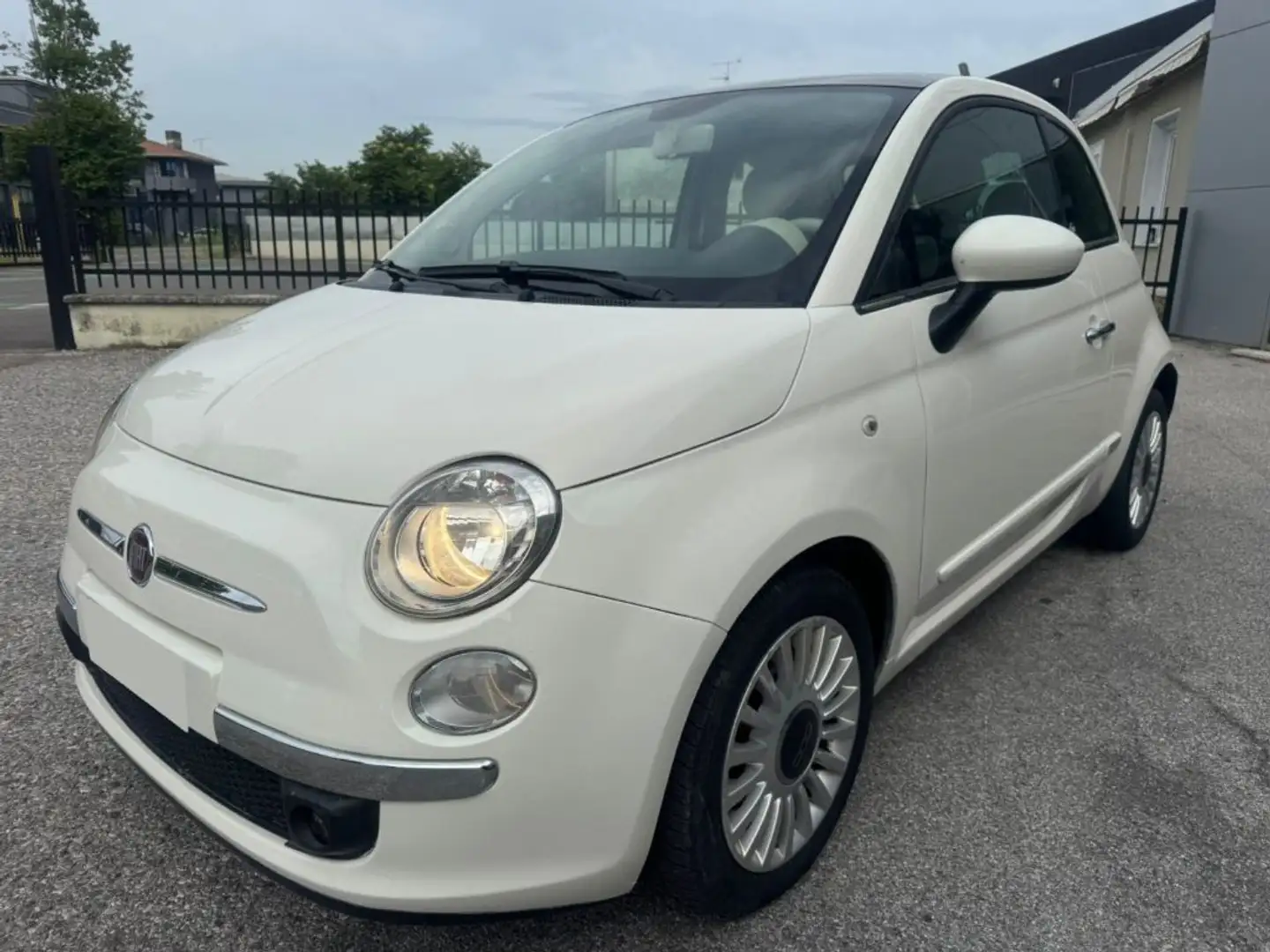 Fiat 500 1.3 Multijet 16V 95 CV Lounge Weiß - 1