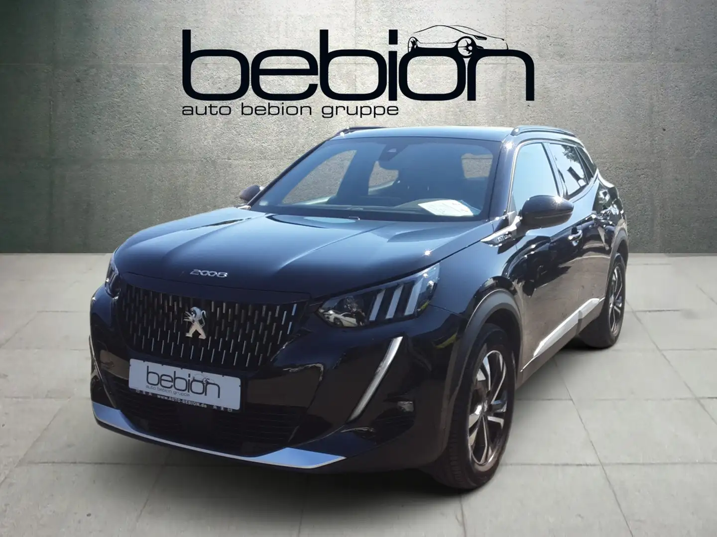 Peugeot 2008 1.2 PureTech 130 Allure Navi PDC LED SpurH Schwarz - 1