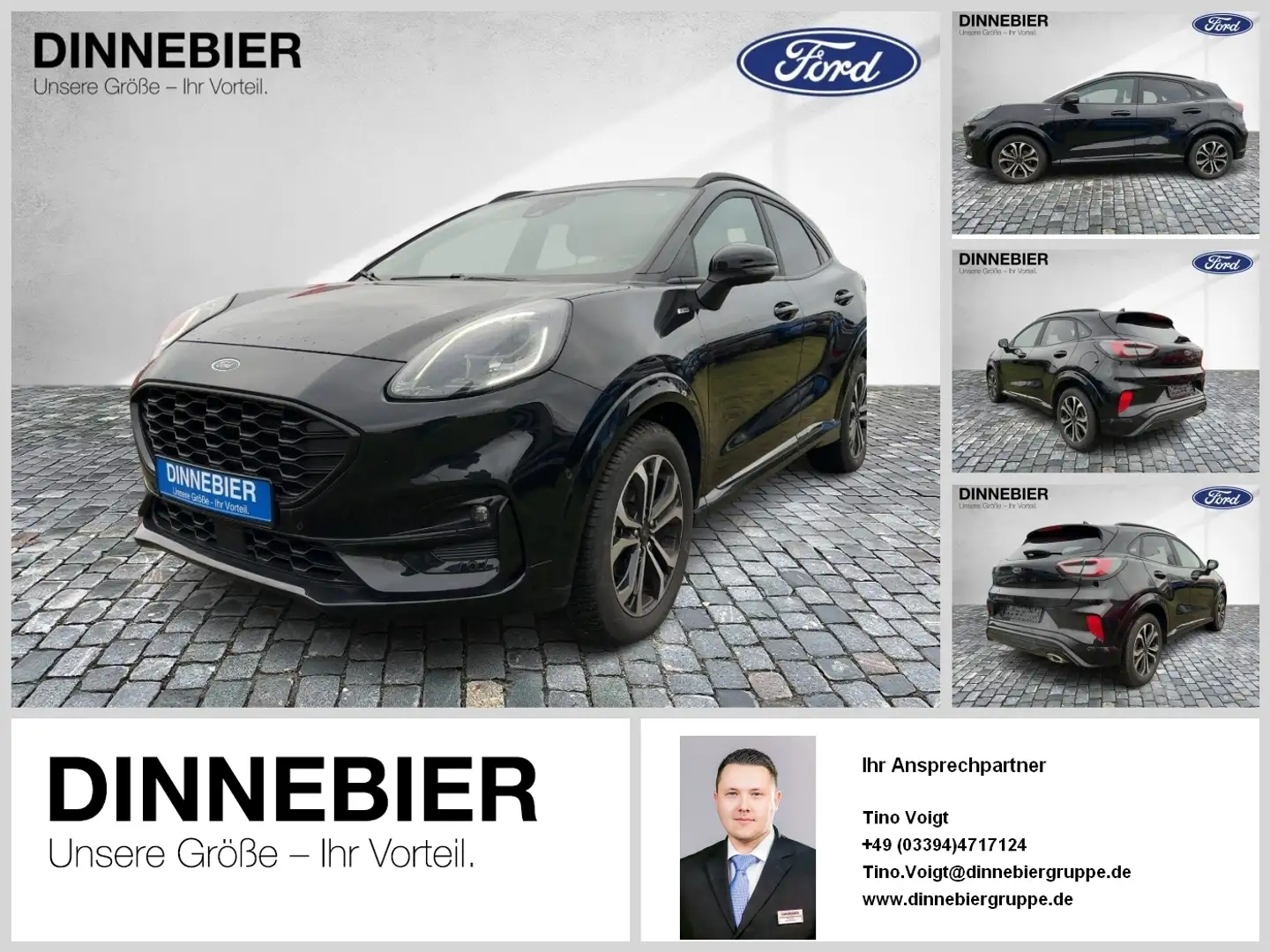 Ford Puma ST-Line X LED+Navi+Kamera+Winterpaket Noir - 1