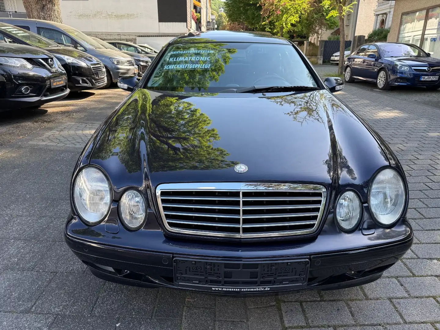 Mercedes-Benz CLK 230 Kompr. Av.,PDC,GSD,Navi,Automatik,Leder Albastru - 2
