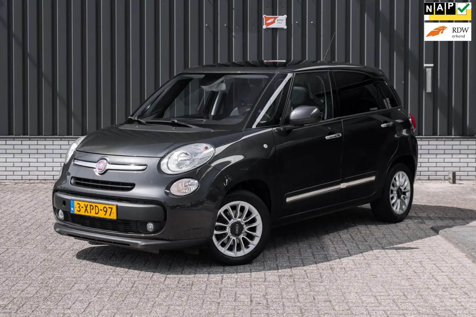 Fiat 500L 0.9 TwinAir Lounge*Airco*Panorama* Grijs - 1