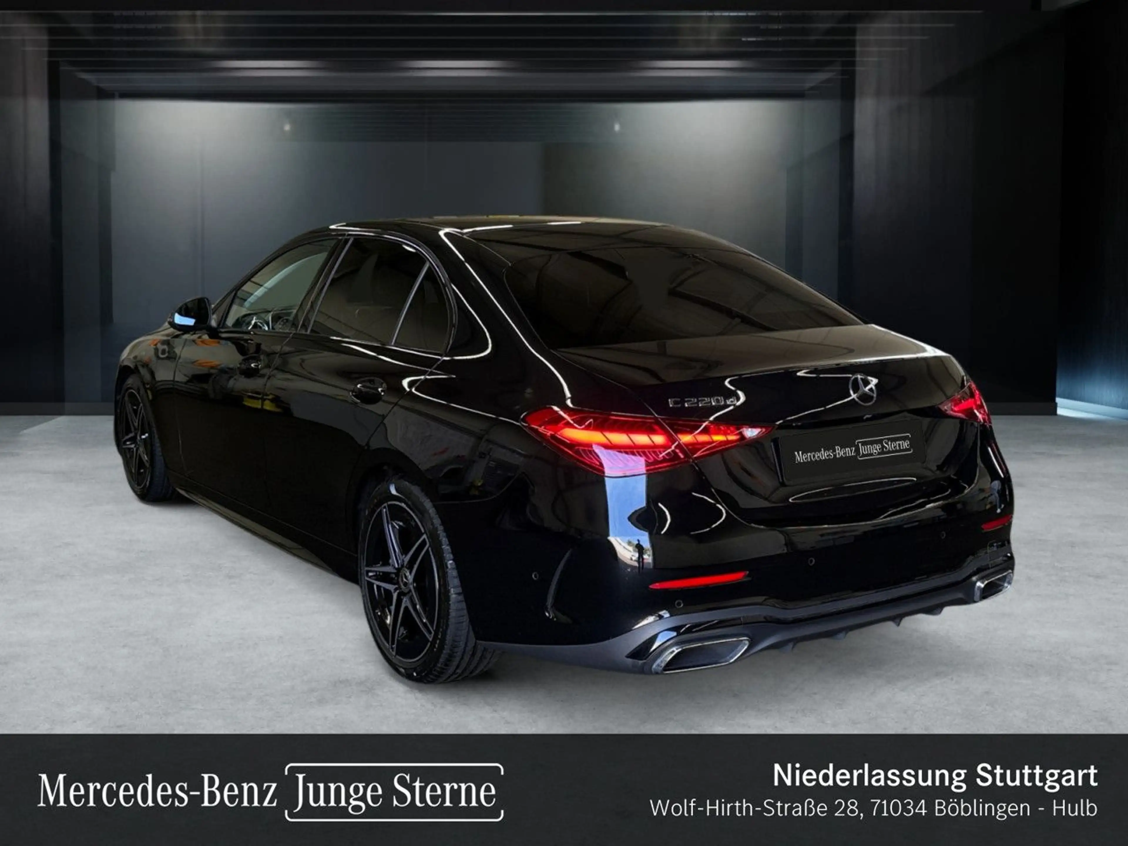 Mercedes-Benz C 220 d AMG+NIGHT+PANO+AHK+LED+KAMERA+TOTW+KEYLESS — photo 8